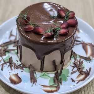 Dark Chocolate Ganache Cakelet at Greendot 绿一点 - Paya Lebar in Central Singapore