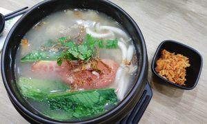 Fresh Sea Treasure Poached Rice 三鲜汤泡饭 at Greendot 绿一点 - Paya Lebar in Central Singapore