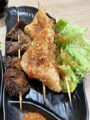 Still super greasy as a seasonal special  at Greendot 绿一点 - Paya Lebar in Central Singapore