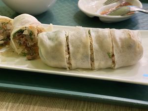 Popiah at Kampung Senang EcoHarmony Cafe 轻安地球村 in Central Singapore