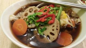 Bah Kut Tea at Kampung Senang EcoHarmony Cafe 轻安地球村 in Central Singapore