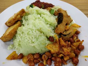 Nasi Lemak at Tanaka Vegetarian 田中素食 - Fajar in West Singapore