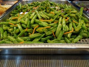 French beans at Tanaka Vegetarian 田中素食 - Fajar in West Singapore