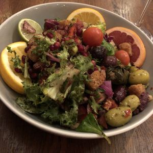 Fattoush salad   at Meze Meze in Edinburgh