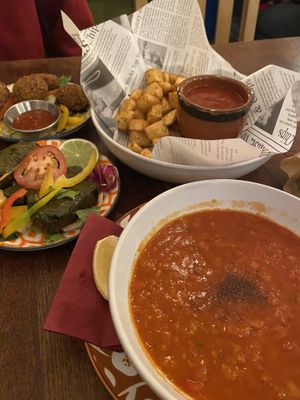   at Meze Meze in Edinburgh