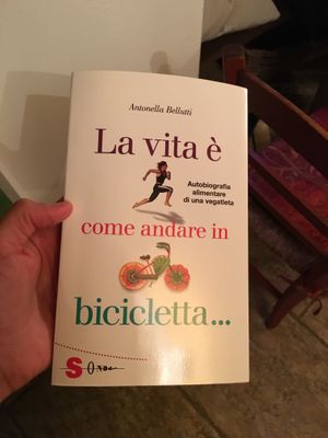 The owner’s book  at Locanda Itinerande in San Lorenzo Dorsino