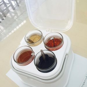 sauce at SuratThani Vegetarian in Surat Thani