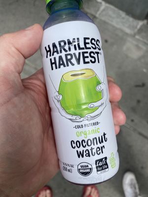 Coconut water   at Lily's Vegan Pantry in New York City