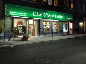   at Lily's Vegan Pantry in New York City