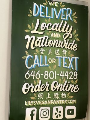   at Lily's Vegan Pantry in New York City