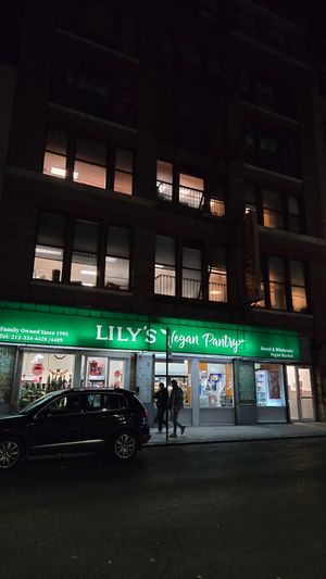 at Lily's Vegan Pantry in New York City