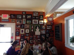 Artwork at 2Dog. at 2 Dog Cafe in Gainesville