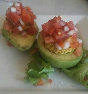 Stuffed Avocado at Lov'n It Live in East Point