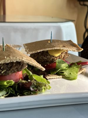 Sage burger   at Lov'n It Live in East Point