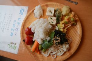 Vegan lunch at Hinano in Sapporo