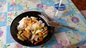 ...different options available... at Raan Ahaan Jai - Chai Mongkon in Trat