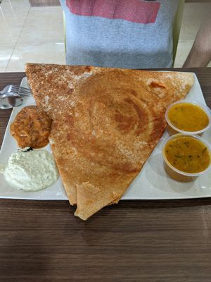 Mysore Masala Thosai at Ananda Bhavan - Buffalo Rd in Central Singapore