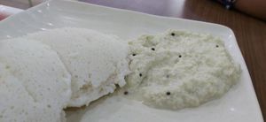 Idli (steamed rice cakes) at Ananda Bhavan - Buffalo Rd in Central Singapore