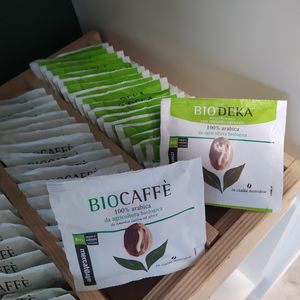 Bio coffee! at Ravegan Gastronomia in Ravenna
