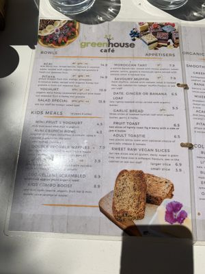 Plenty of specials at Greenhouse Cafe in Caloundra