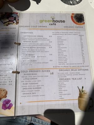 In a little ally lane  at Greenhouse Cafe in Caloundra