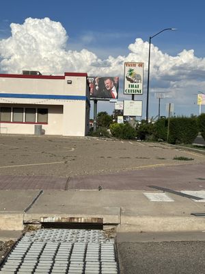 It was open even though the sign out front was missing lettering and it looked deserted.  at Taste of Thai Cuisine in Roswell