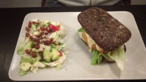 Sandwich at Vegan Inspiratsioon in Tallinn