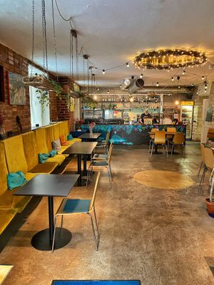 Inside at Vegan Inspiratsioon in Tallinn