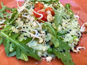 Risotto at Vegan Inspiratsioon in Tallinn