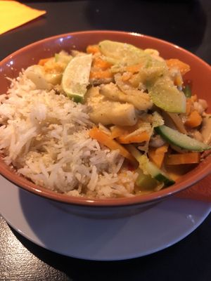 red thai curry at Vegan Inspiratsioon in Tallinn