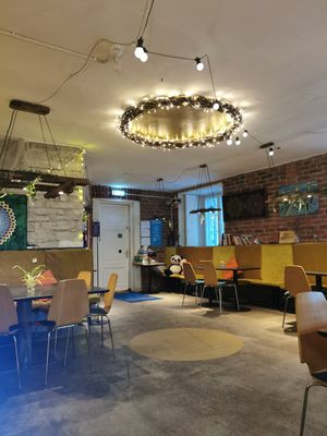 So cosy! 🥰 at Vegan Inspiratsioon in Tallinn