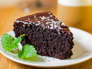 Vegan brownie. at Vegan Inspiratsioon in Tallinn