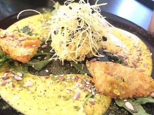 celery nuggets at Vegan Inspiratsioon in Tallinn