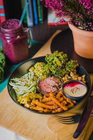 Inspiration bowl of goodness!  at Vegan Inspiratsioon in Tallinn