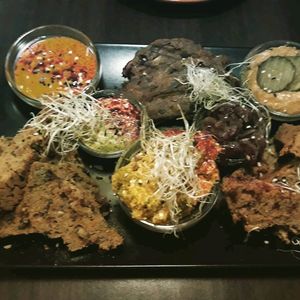 Starter for two at Vegan Inspiratsioon in Tallinn