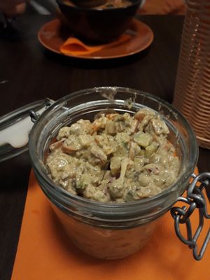 estonian potato salad at Vegan Inspiratsioon in Tallinn