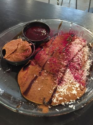 pancakes at Vegan Inspiratsioon in Tallinn