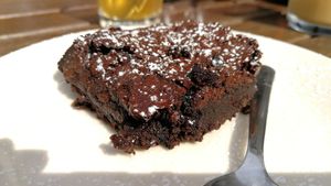 Brownie at Vegan Inspiratsioon in Tallinn