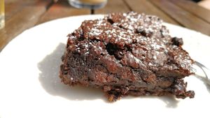 Brownie at Vegan Inspiratsioon in Tallinn