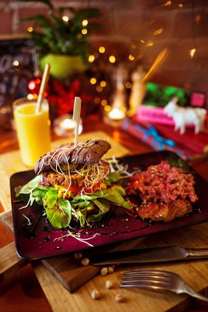 Special Burger  at Vegan Inspiratsioon in Tallinn