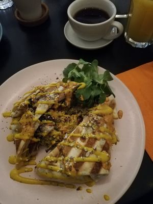 Burrito at Vegan Inspiratsioon in Tallinn