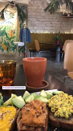 Breakfast roasts at Vegan Inspiratsioon in Tallinn