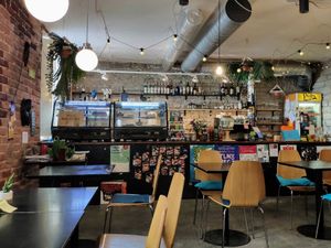 The interieur at Vegan Inspiratsioon in Tallinn