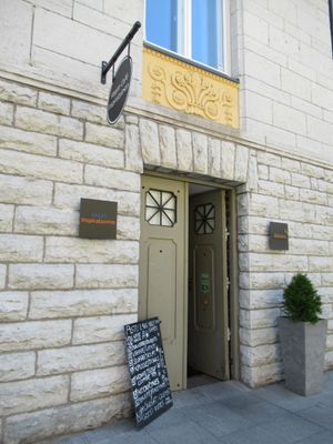 exterior at Vegan Inspiratsioon in Tallinn