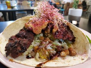 Inspira wrap at Vegan Inspiratsioon in Tallinn