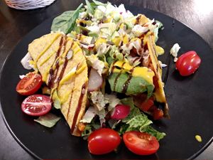 Tacos. The red bean paste is absolutely divine! at Vegan Inspiratsioon in Tallinn