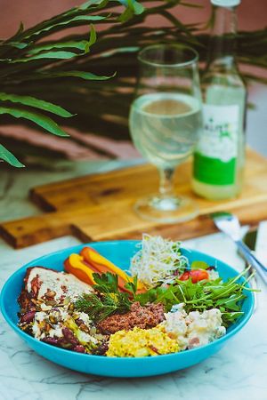 Protein bowl. 

40 grams of protein! at Vegan Inspiratsioon in Tallinn