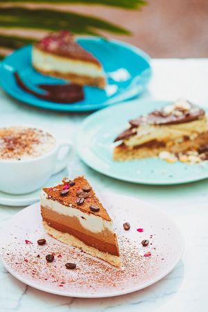 Tiramisu cake. at Vegan Inspiratsioon in Tallinn