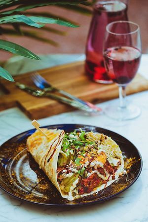 Inspa house wrap. at Vegan Inspiratsioon in Tallinn