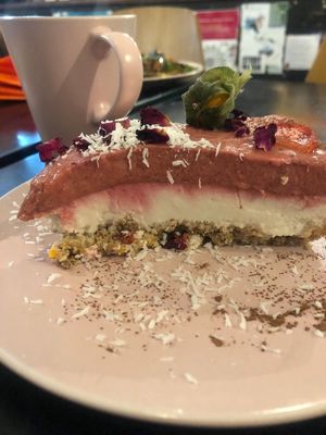 Cheese cake  at Vegan Inspiratsioon in Tallinn
